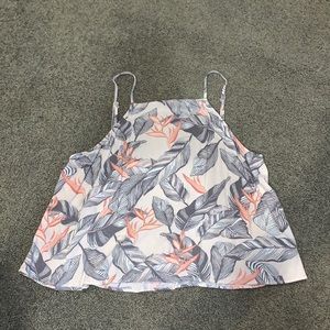 Light Pink Cropped Tank